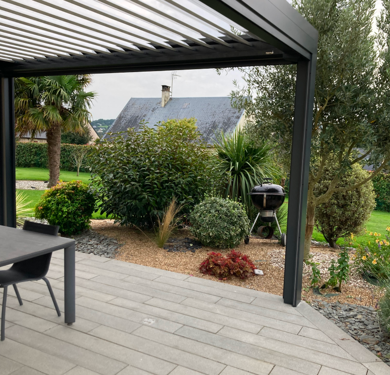 Asselin Pere Et Fils Pergola Saint Lo PERGOLA BIOCLIMATIQUE 1